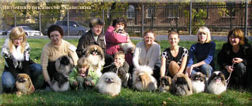 Great company of our Kennels on a Dog Show 10.10.09